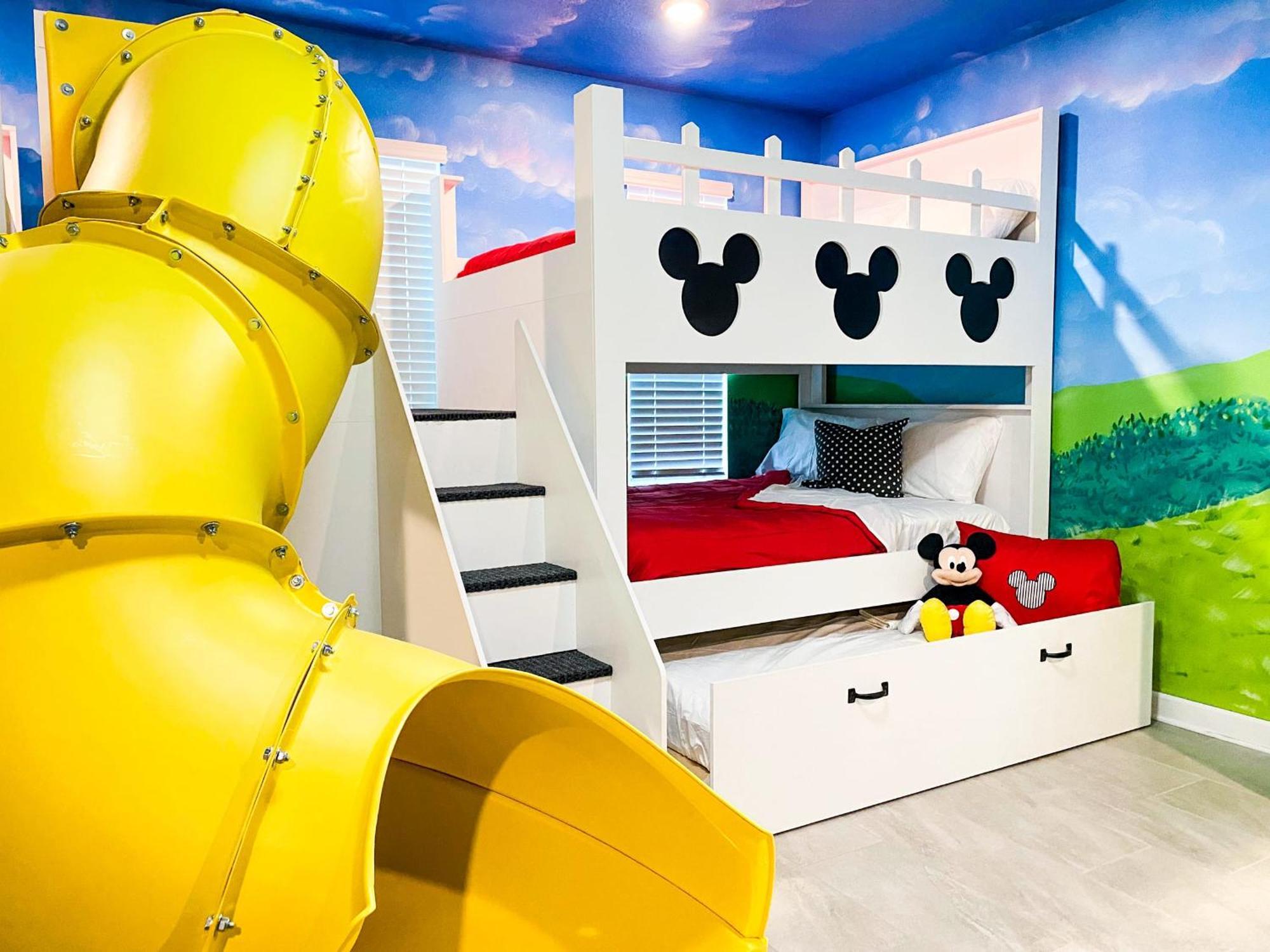 Magical Family Vacation Home Near Disney World At Storey Lake, Star Wars Gameroom, Pool, Theater, Mickey Slide, Sleeps Up To 28 Киссимми Экстерьер фото