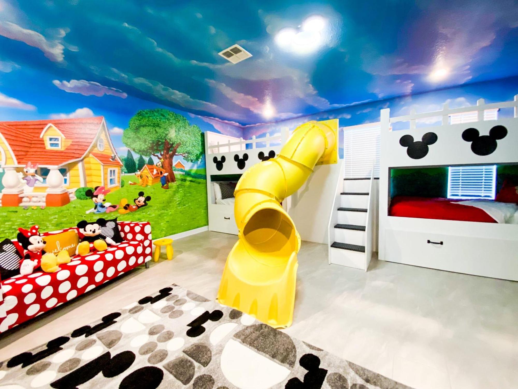 Magical Family Vacation Home Near Disney World At Storey Lake, Star Wars Gameroom, Pool, Theater, Mickey Slide, Sleeps Up To 28 Киссимми Экстерьер фото