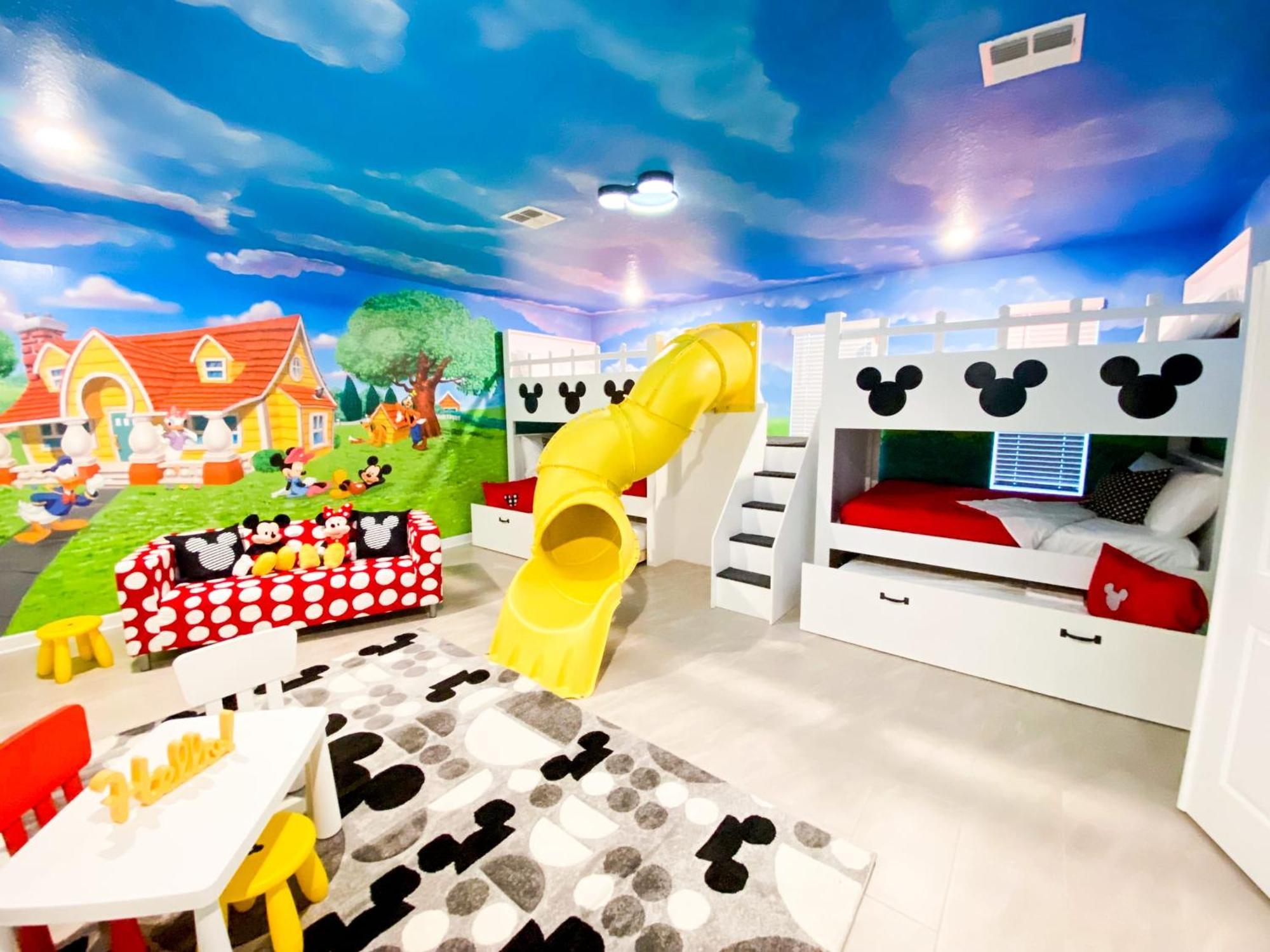 Magical Family Vacation Home Near Disney World At Storey Lake, Star Wars Gameroom, Pool, Theater, Mickey Slide, Sleeps Up To 28 Киссимми Экстерьер фото