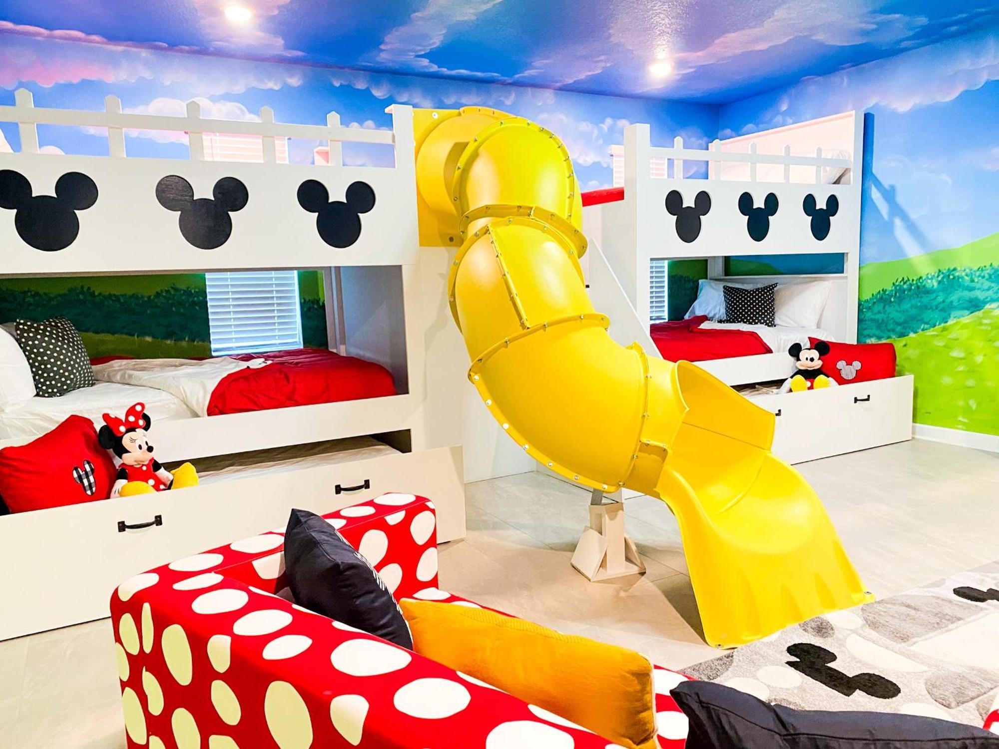 Magical Family Vacation Home Near Disney World At Storey Lake, Star Wars Gameroom, Pool, Theater, Mickey Slide, Sleeps Up To 28 Киссимми Экстерьер фото